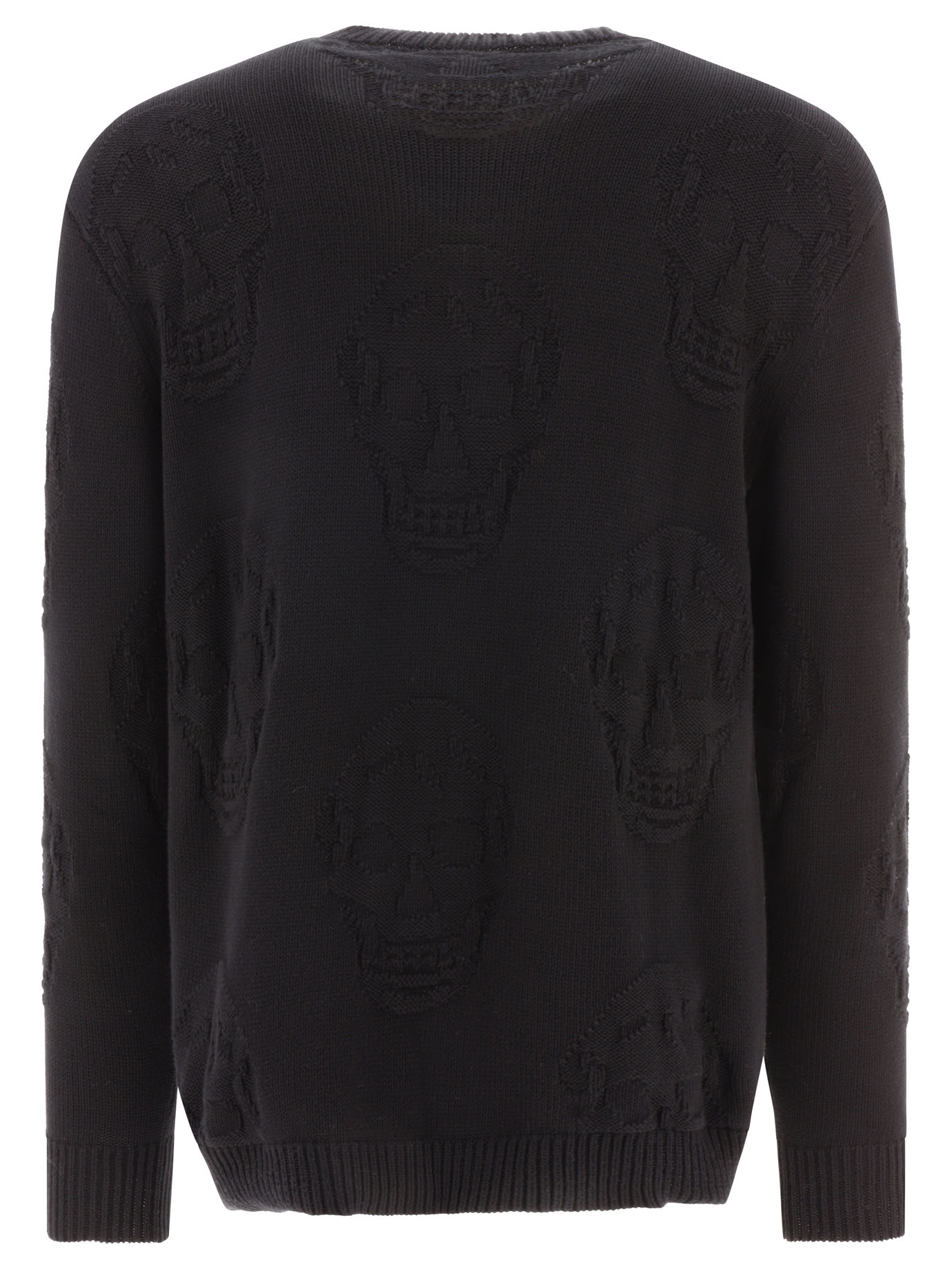 ALEXANDER MCQUEEN Textured Skull sweater